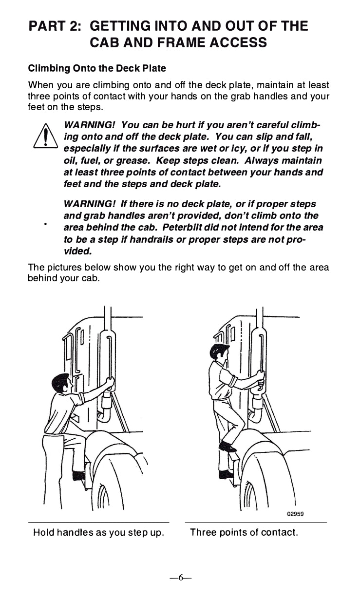 1990-1999 Peterbilt Owner's Manual | English