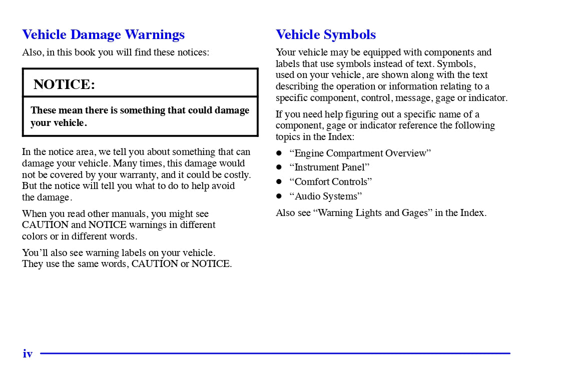 2002 Cadillac Escalade EXT Bedienungsanleitung | Englisch