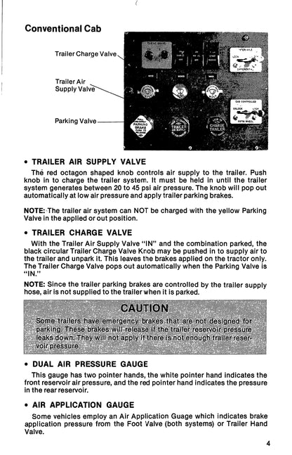 1981 - 1986 Peterbilt 359 Owner's Manual | English