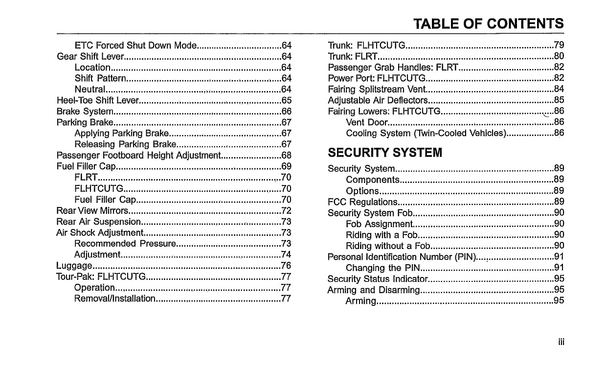 2016 Harley-Davidson Trike Owner's Manual | English