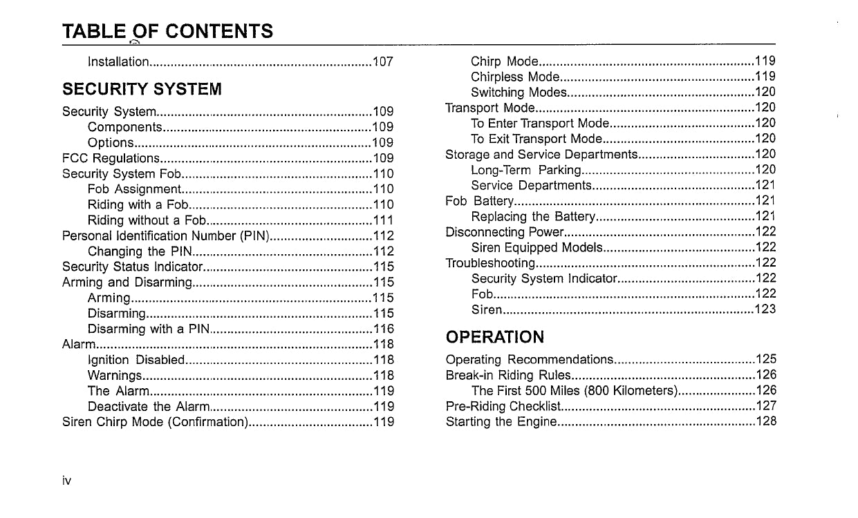 2014 Harley-Davidson Touring Owner's Manual | English