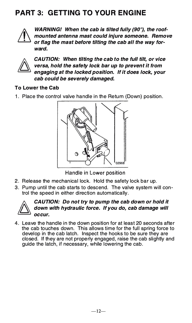 1990-1999 Peterbilt Owner's Manual | English