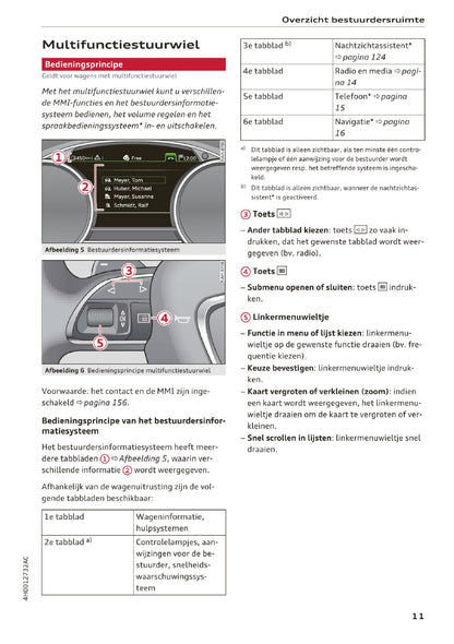 2014 - 2017 Audi A8 / S8 / S8 Plus Bedienungsanleitung | Niederländisch