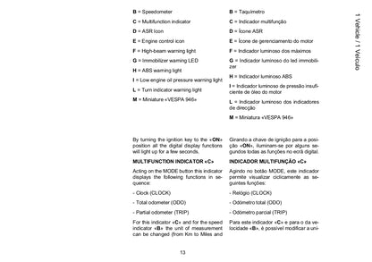 2014 Vespa 946 Owner's Manual | Multi