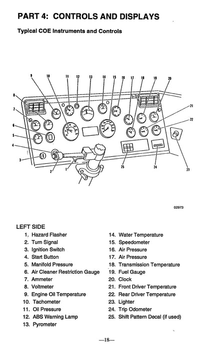 1990-1999 Peterbilt Owner's Manual | English