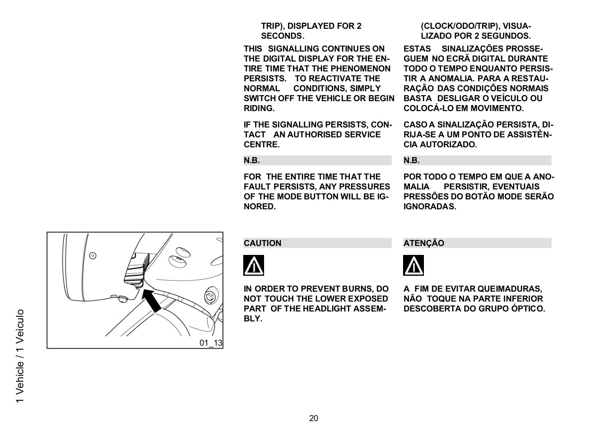 2014 Vespa 946 Owner's Manual | Multi