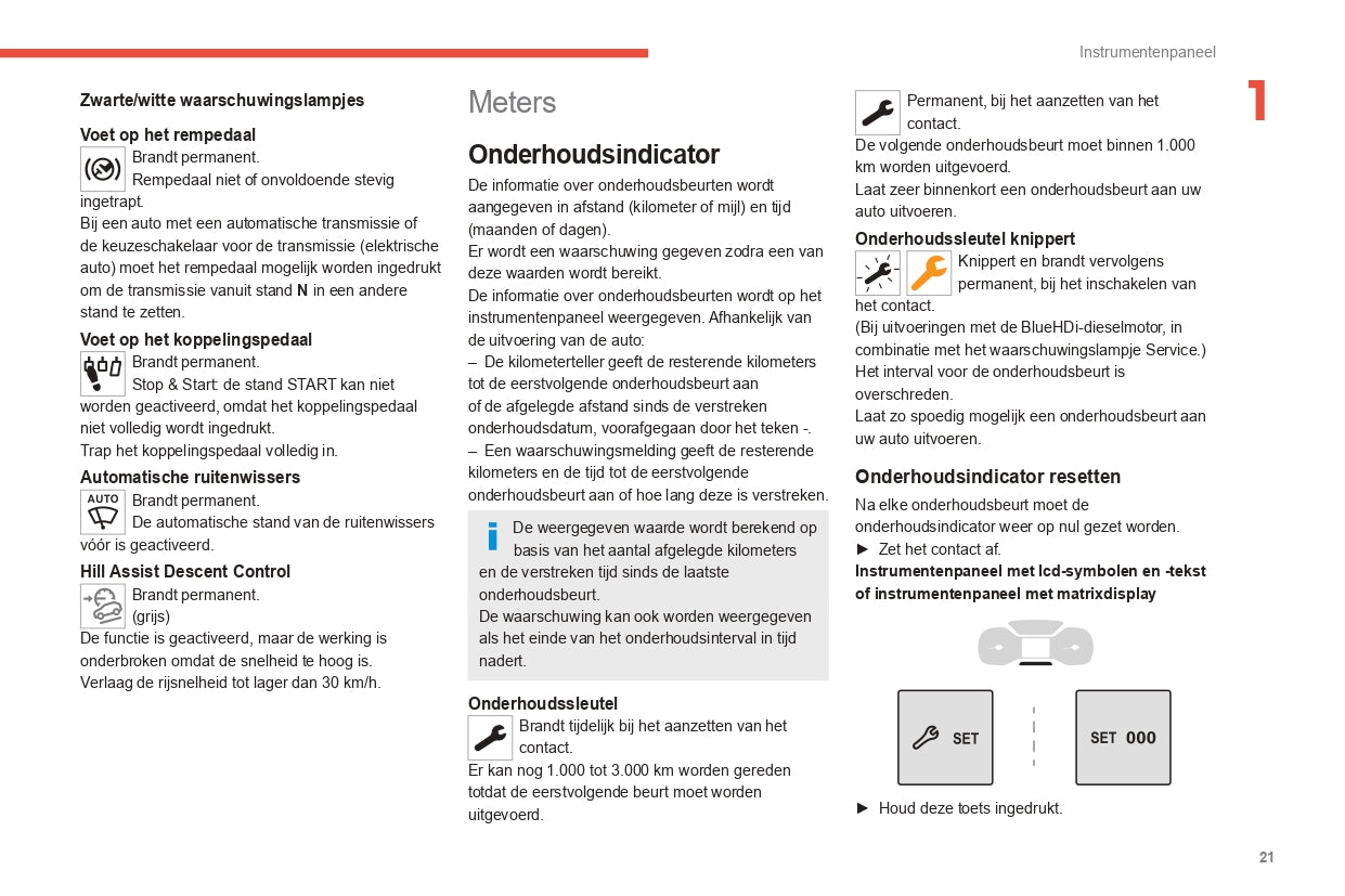 2021-2023 Citroën Berlingo / E-Berlingo / Berlingo Van / E-Berlingo Van Bedienungsanleitung | Niederländisch