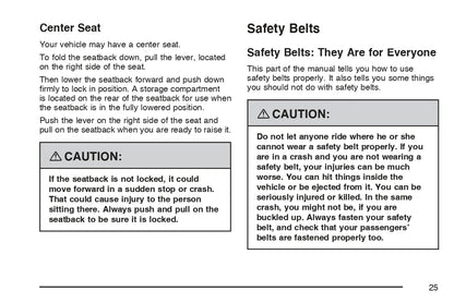 2007 Isuzu F-Series Owner's Manual | English