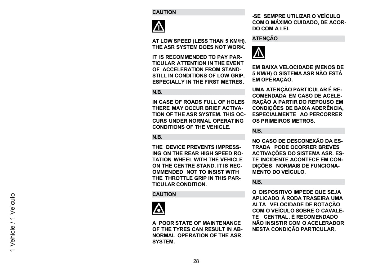 2014 Vespa 946 Owner's Manual | Multi