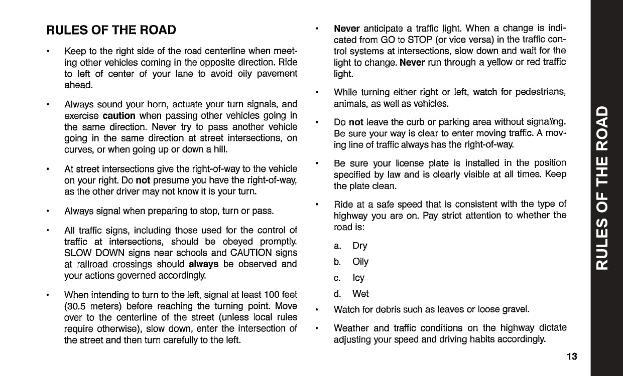 2003 Harley-Davidson Softail Owner's Manual | English