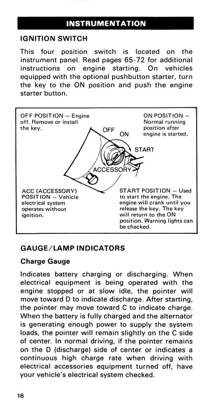 1985 Ford Medium Duty / 600 / 700 / 7000 Owner's Manual | English