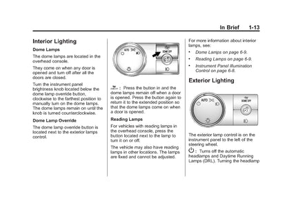 2014 Cadillac Escalade / ESV Owner's Manual | English