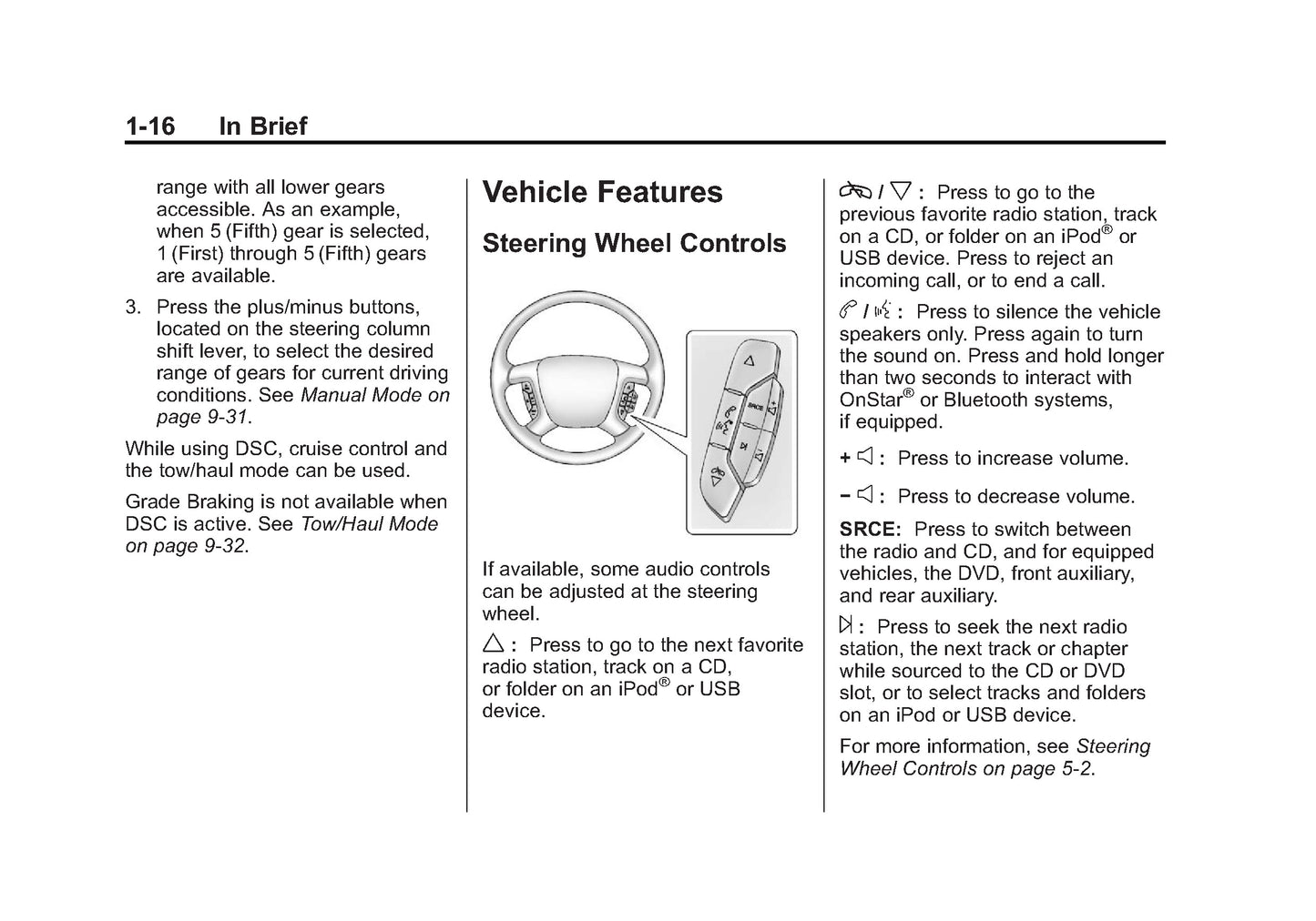 2014 Cadillac Escalade / ESV Owner's Manual | English