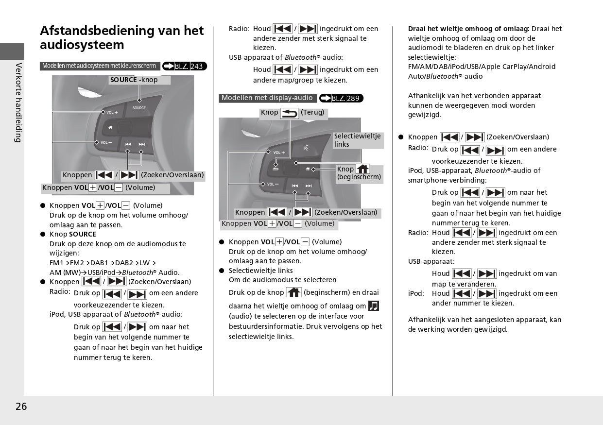 2021-2022 Honda Jazz e:HEV Bedienungsanleitung | Niederländisch