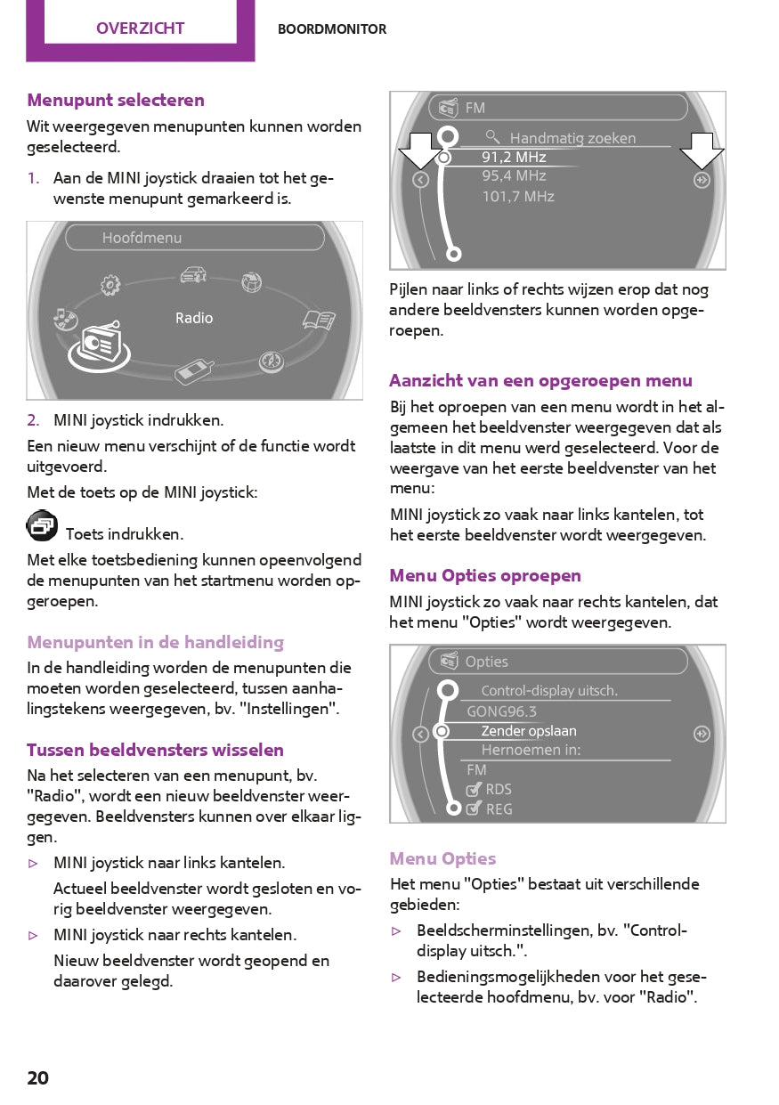 2014 Mini Countryman / Paceman Owner's Manual | Dutch