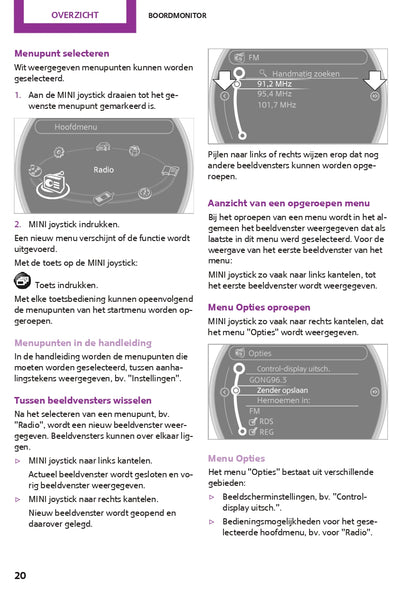 2014 Mini Countryman/Paceman Owner's Manual | Dutch