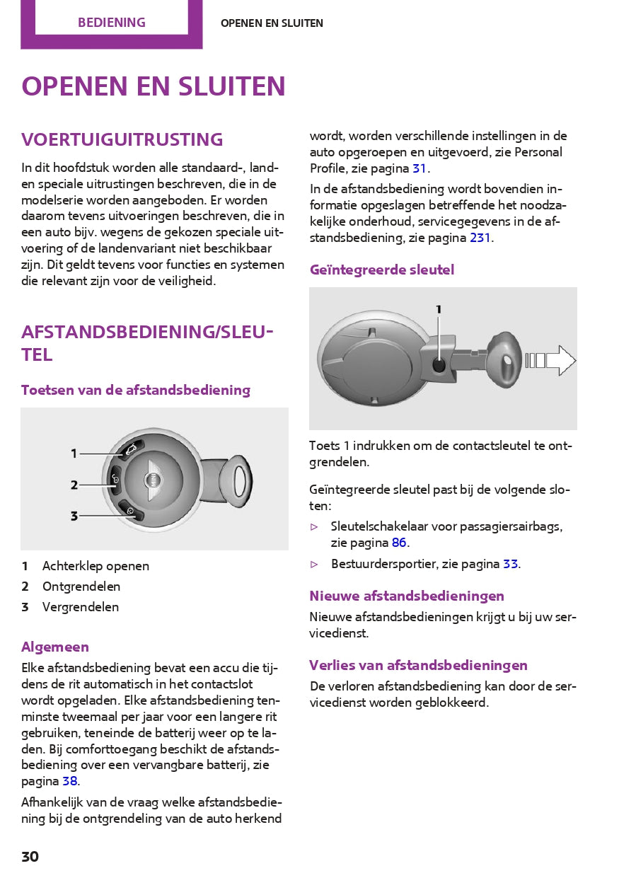 2014 Mini Countryman/Paceman Owner's Manual | Dutch