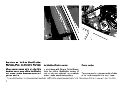 1986 Porsche 911 Turbo / Carerra Owner's Manual | English