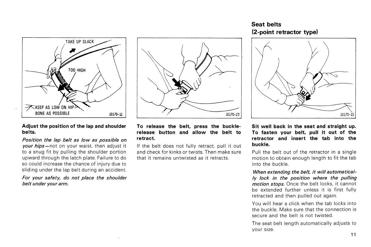 1987 Toyota 4WD Truck/4Runner Owner's Manual | English