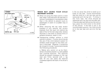 1987 Toyota 4WD Truck/4Runner Owner's Manual | English