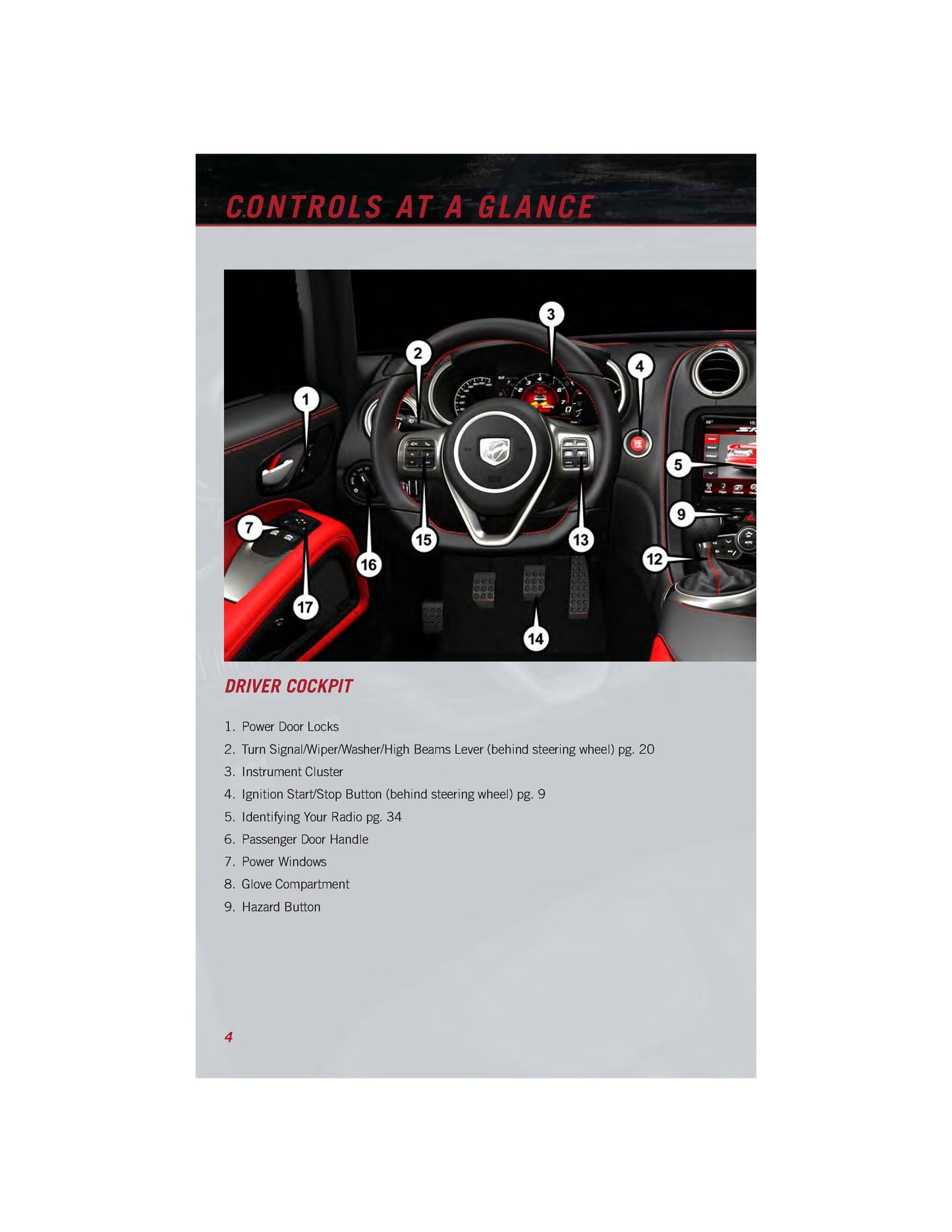 2014 Dodge Viper Owner's Manual | English