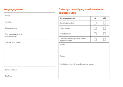 2020 Seat Ibiza Owner's Manual | Dutch