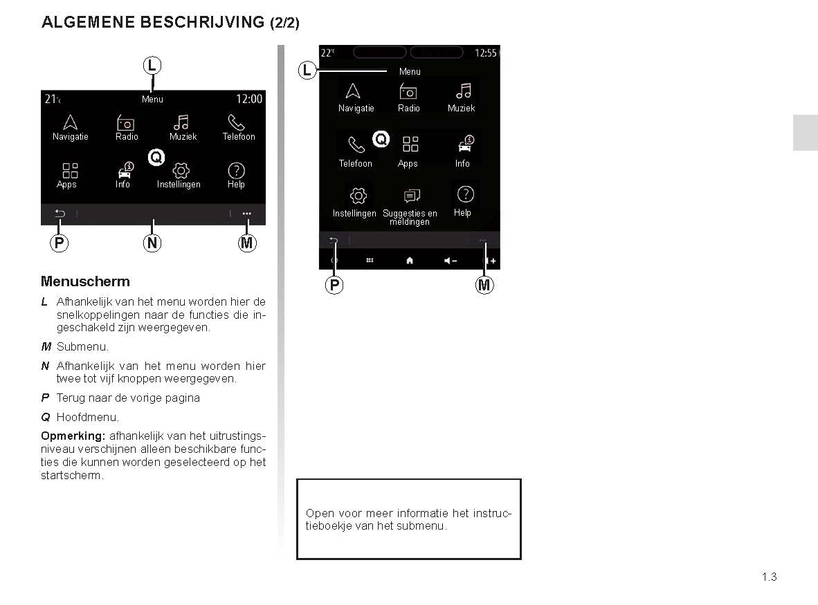 2023 Renault Easy Connect Owner's Manual | Dutch