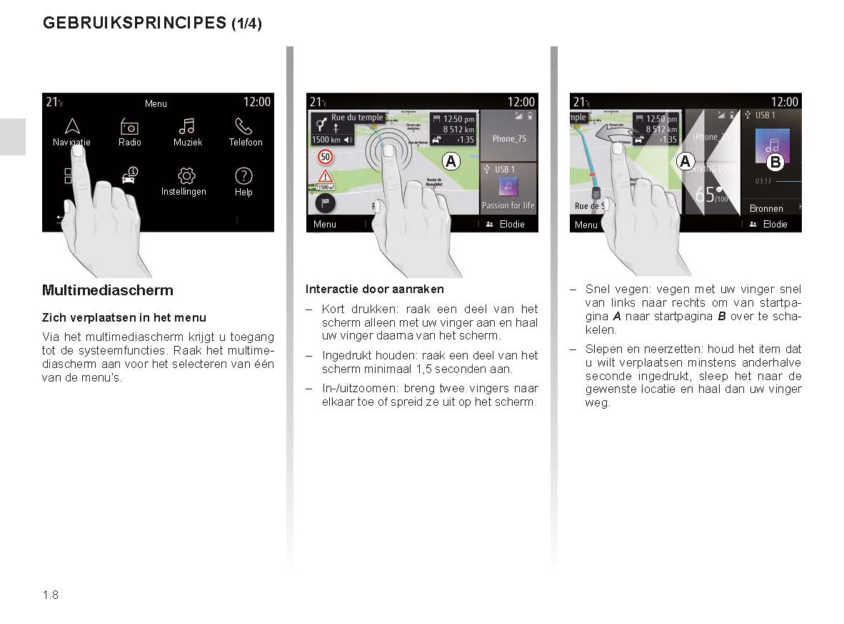 2023 Renault Easy Connect Owner's Manual | Dutch