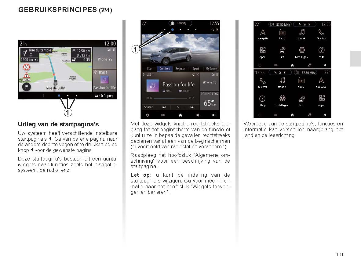 2023 Renault Easy Connect Owner's Manual | Dutch