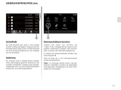 2023 Renault Easy Connect Owner's Manual | Dutch