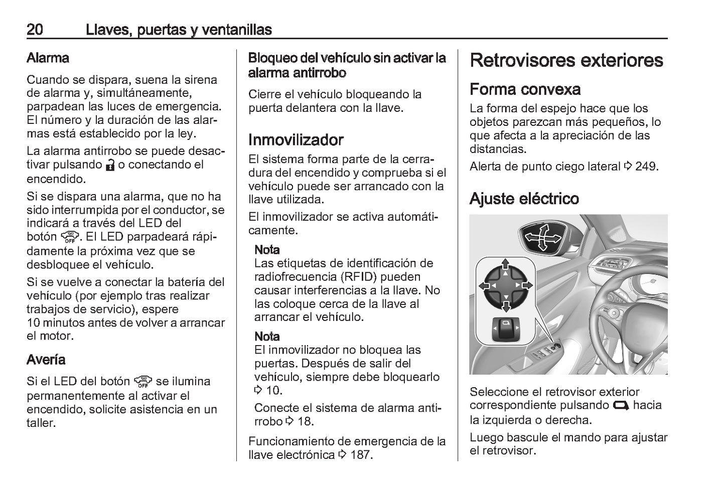 2023 Opel Corsa Owner's Manual | Spanish