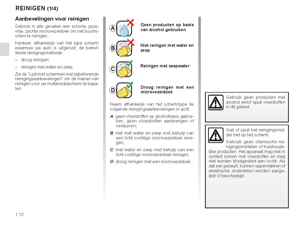 2023 Renault Easy Connect Owner's Manual | Dutch