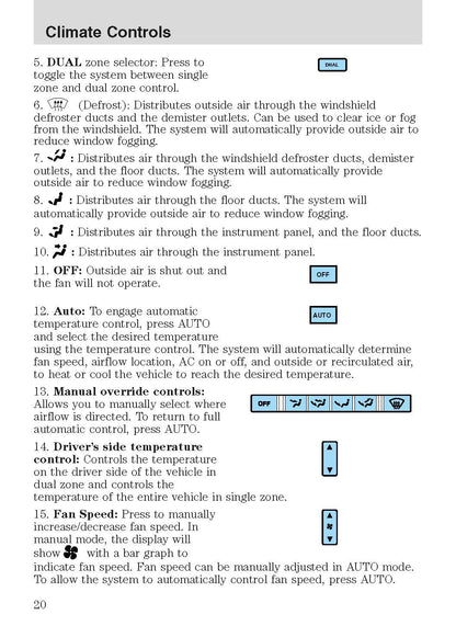 2003 Ford Thunderbird Owner's Manual | English