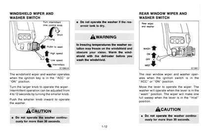 1995 Nissan 300ZX Owner's Manual | English