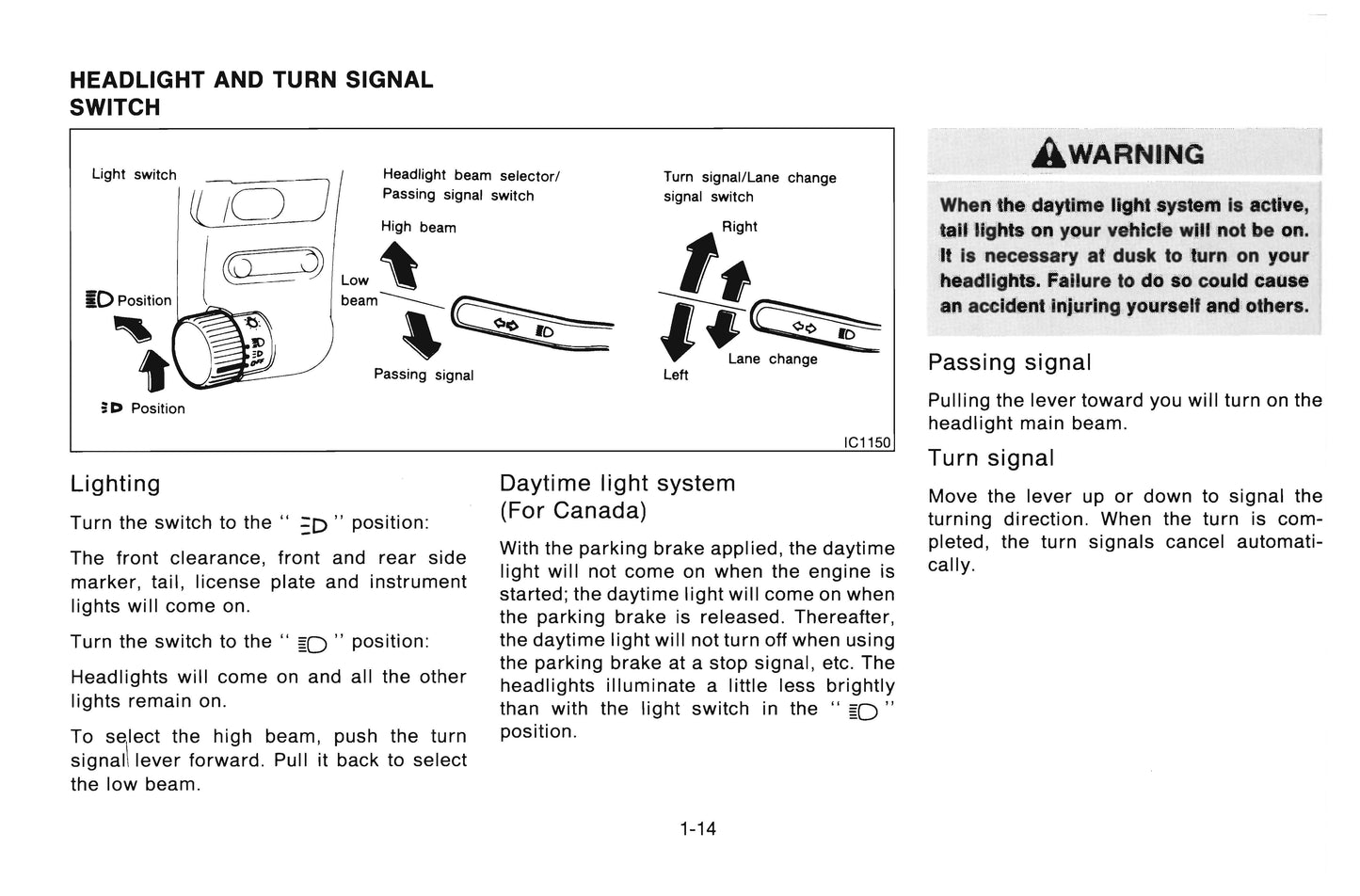 1995 Nissan 300ZX Owner's Manual | English