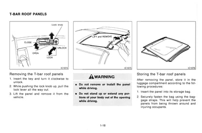 1995 Nissan 300ZX Owner's Manual | English