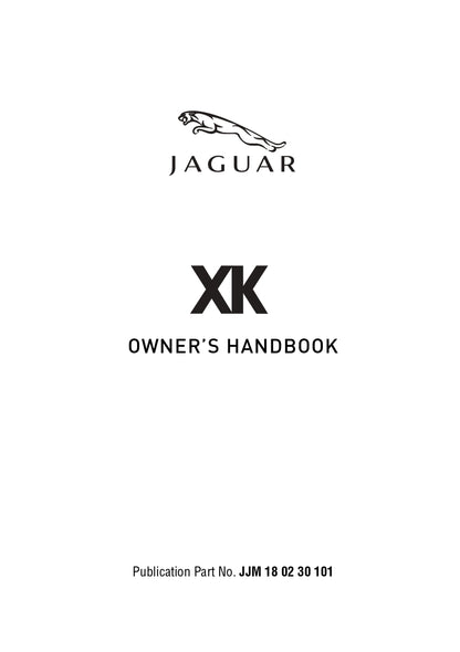 2010 Jaguar XK Bedienungsanleitung | Englisch