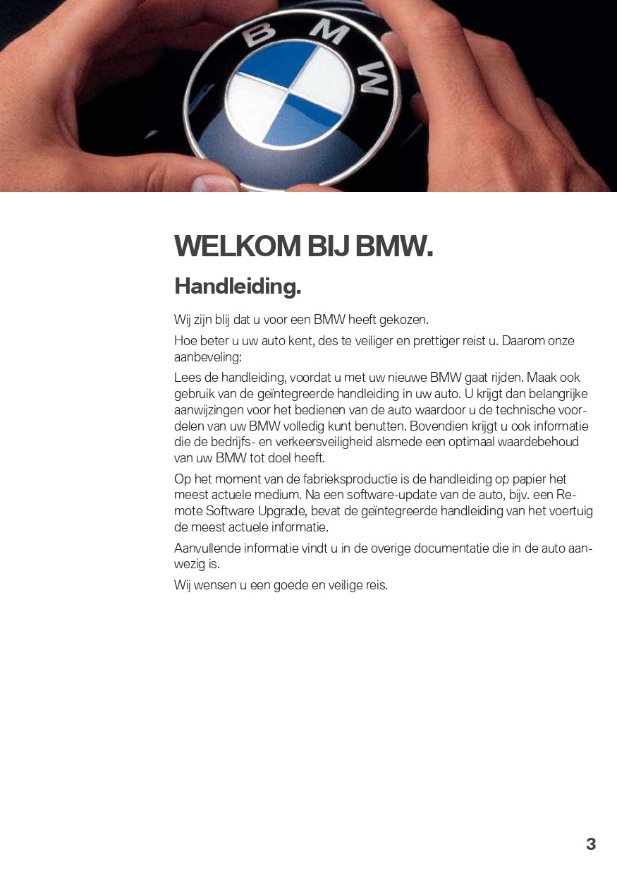 2021-2023 BMW iX3 Owner's Manual | Dutch