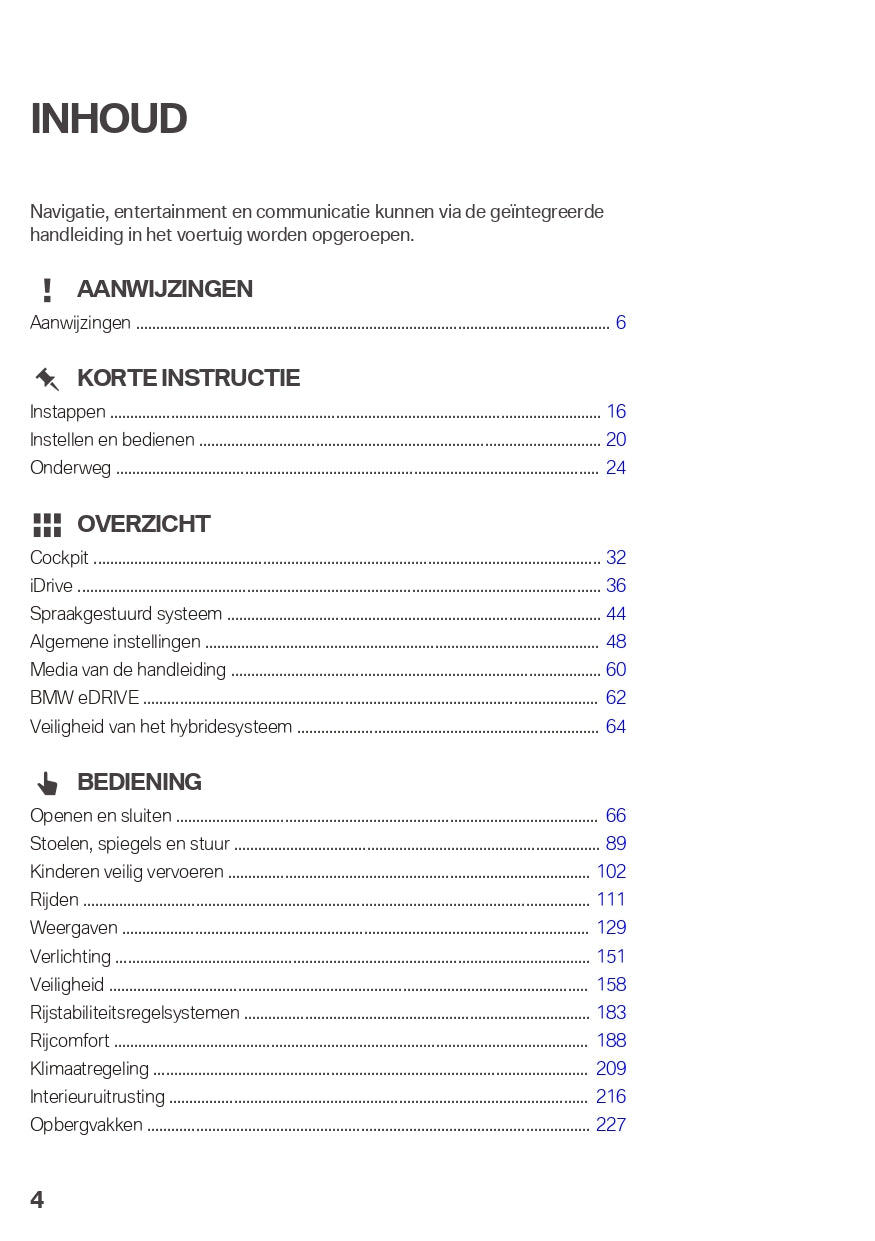 2021 BMW X1 Plug-in-Hybrid Owner's Manual | Dutch