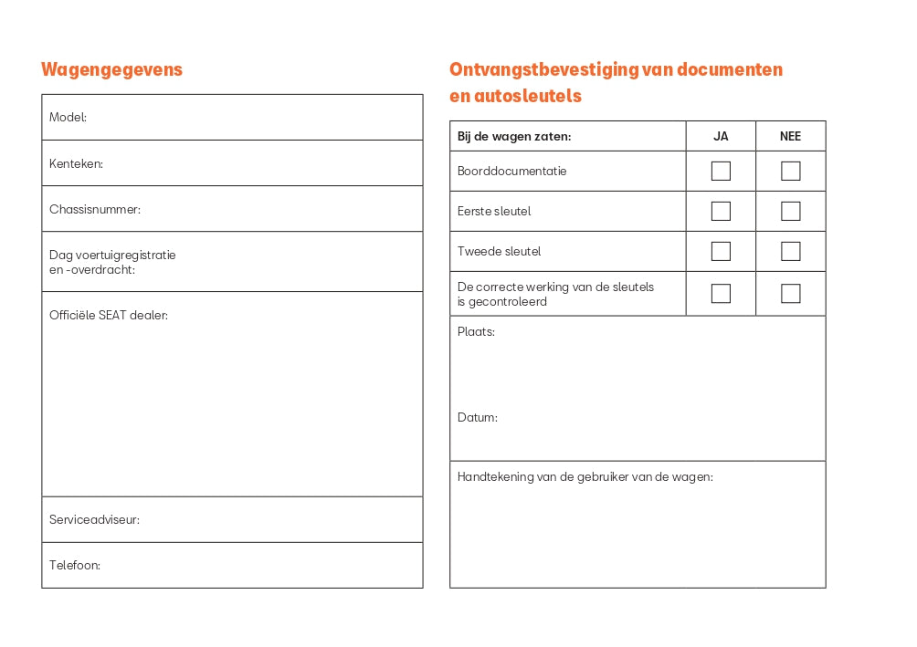 2020 Seat Leon Owner's Manual | Dutch