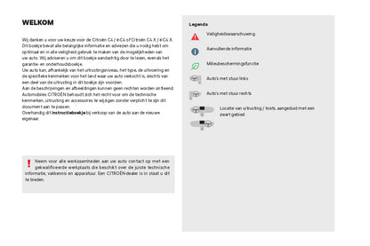 2024 Citroën C4/ë-C4 C4 X/ë-C4 X Bedienungsanleitung | Niederländisch