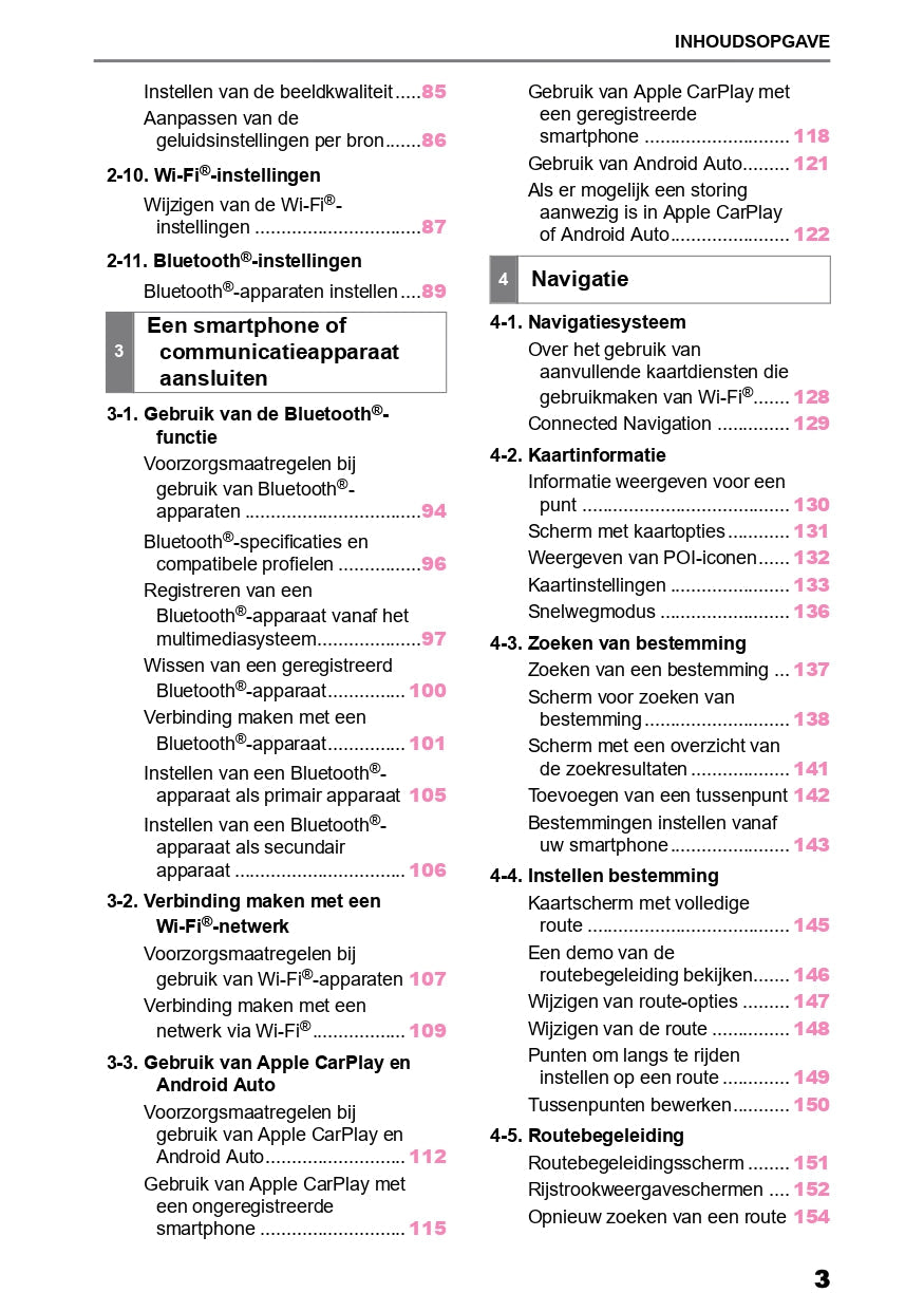 2022 Toyota bZ4X Infotainment Manual | Dutch