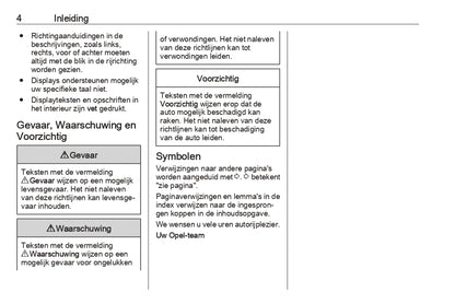 2022 Opel Vivaro Owner's Manual | Dutch