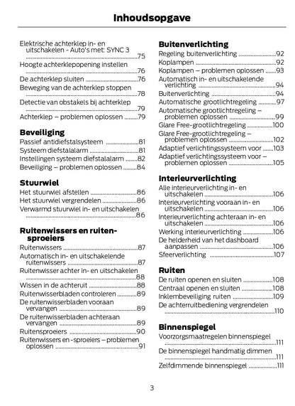 2022-2023 Ford Kuga Bedienungsanleitung | Niederländisch