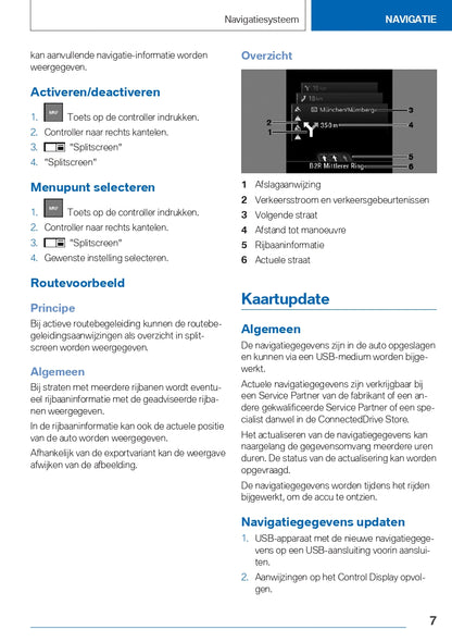 2021-2023 BMW iX3 Infotainment Manual | Dutch