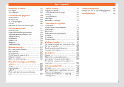 2023 Week 48 Seat Tarraco Owner's Manual | Dutch