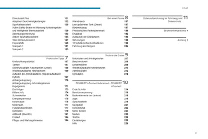 2023-2024 Peugeot 508/508SW Owner's Manual | German