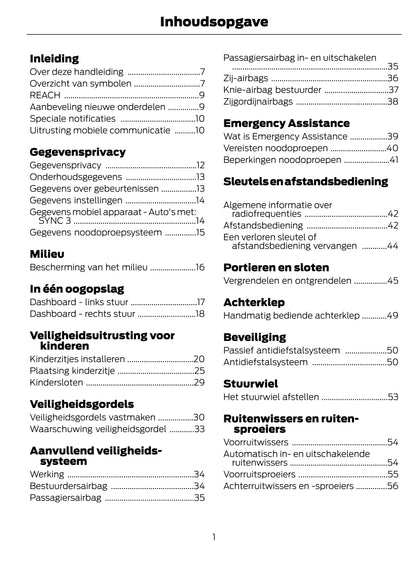 2021-2023 Ford Tourneo Courier / Transit Courier Bedienungsanleitung | Niederländisch