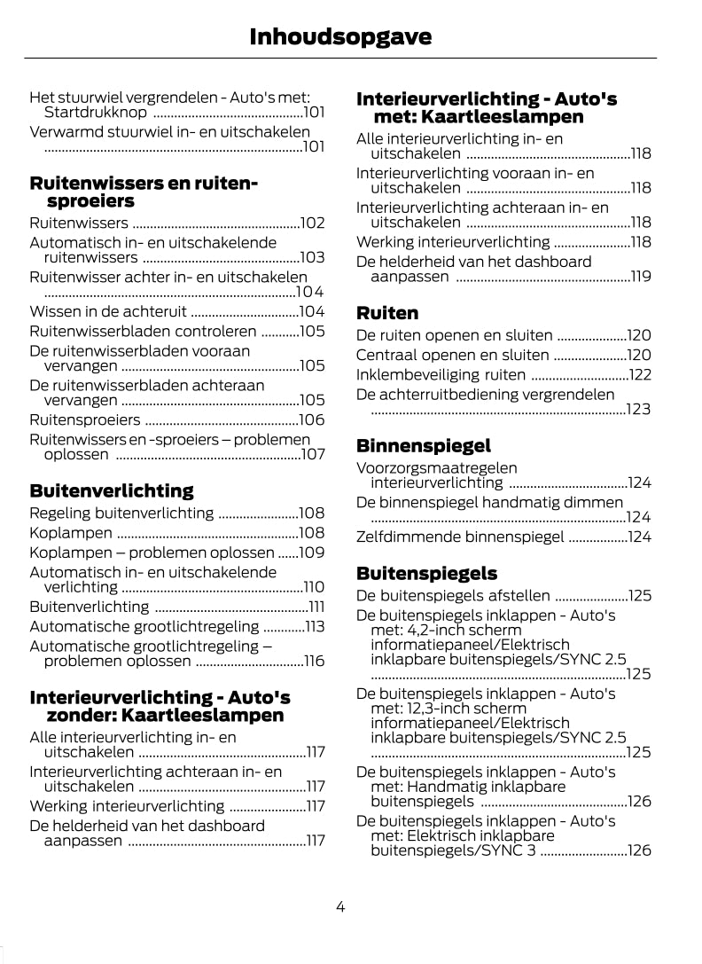 2022-2023 Ford Puma Bedienungsanleitung | Niederländisch