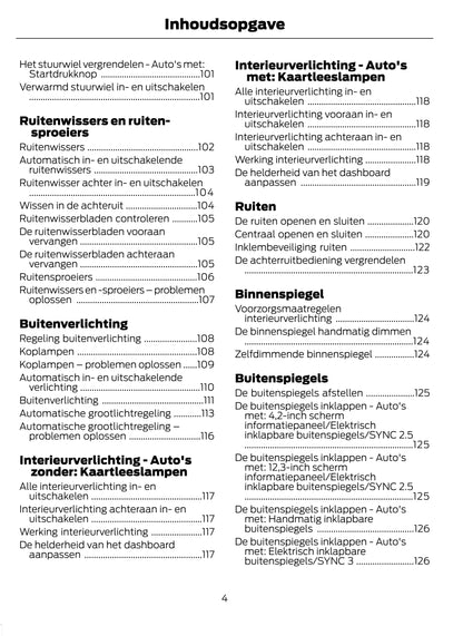 2022-2023 Ford Puma Bedienungsanleitung | Niederländisch